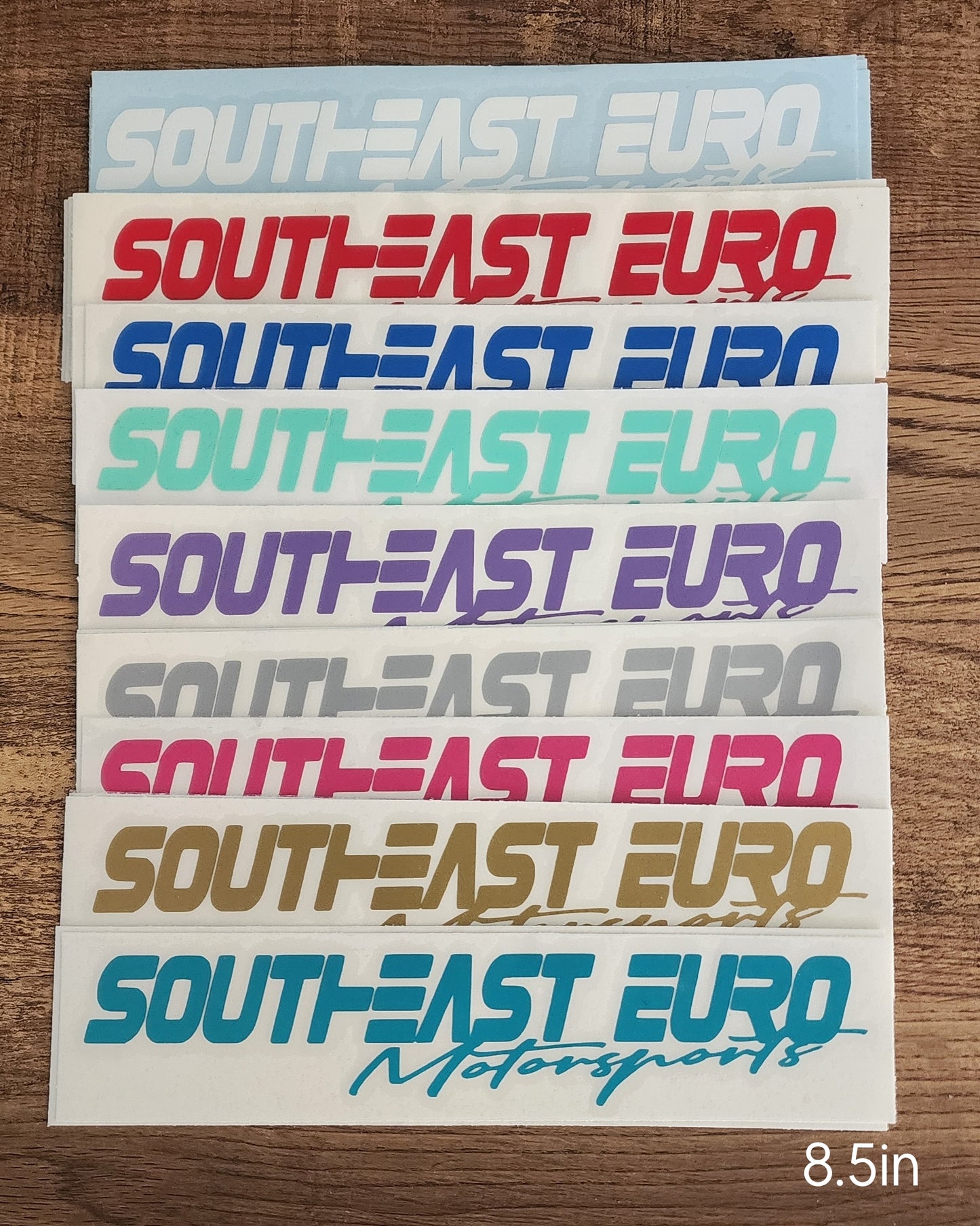 Southeast Euro 8.5in Decal