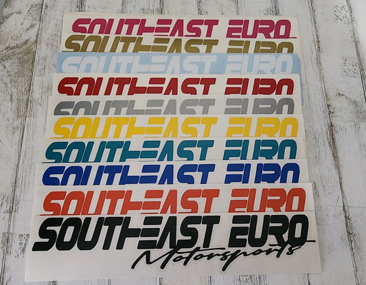 Southeast Euro 12in Decal