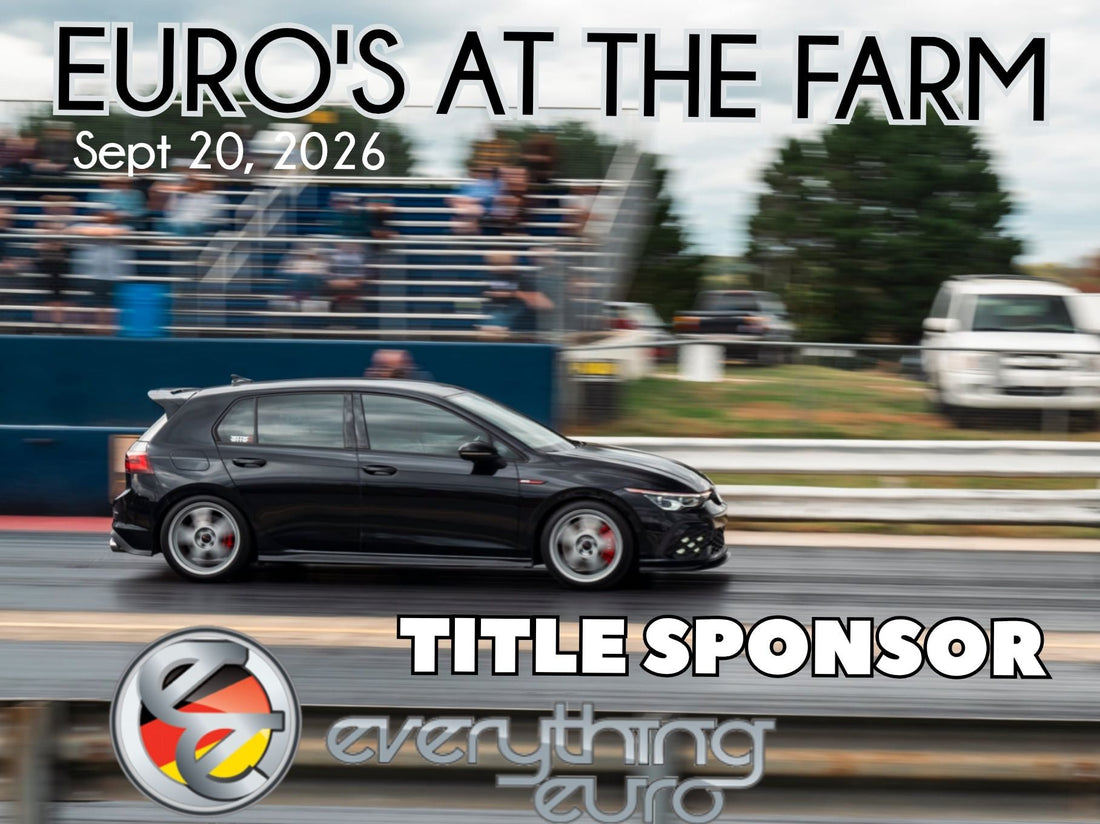 Welcome EVERYTHING EURO as the Title sponsor for Euros at the Farm in Sept 2026!