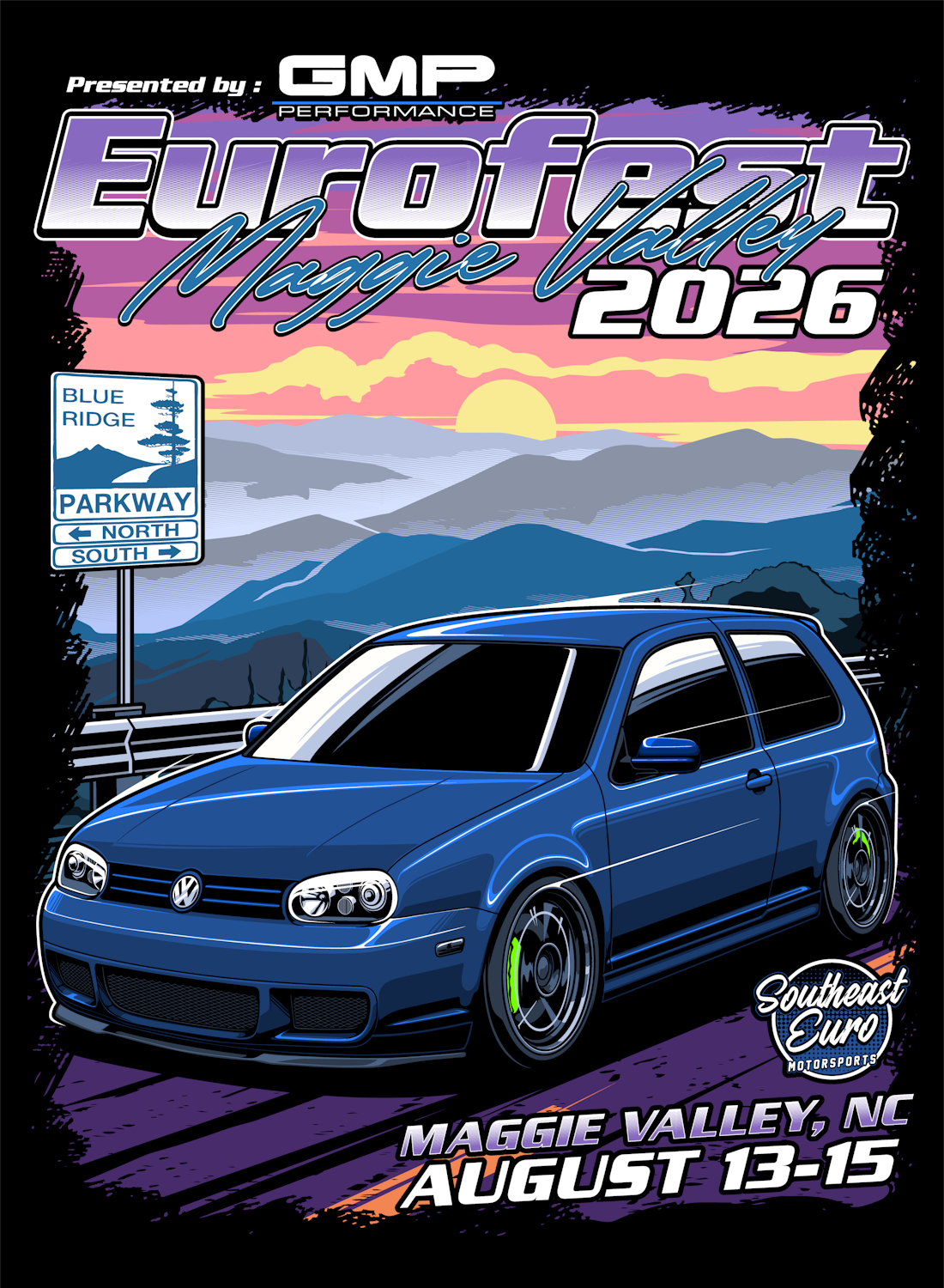 Introducing our Eurofest Maggie Valley 2026 Design!