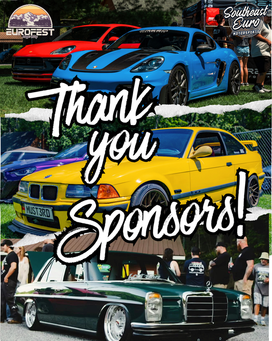 Thank you to all of our 2025 Euro sponsors!