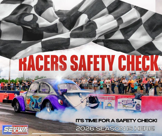 Racers! It is Time for a Safety check‼️