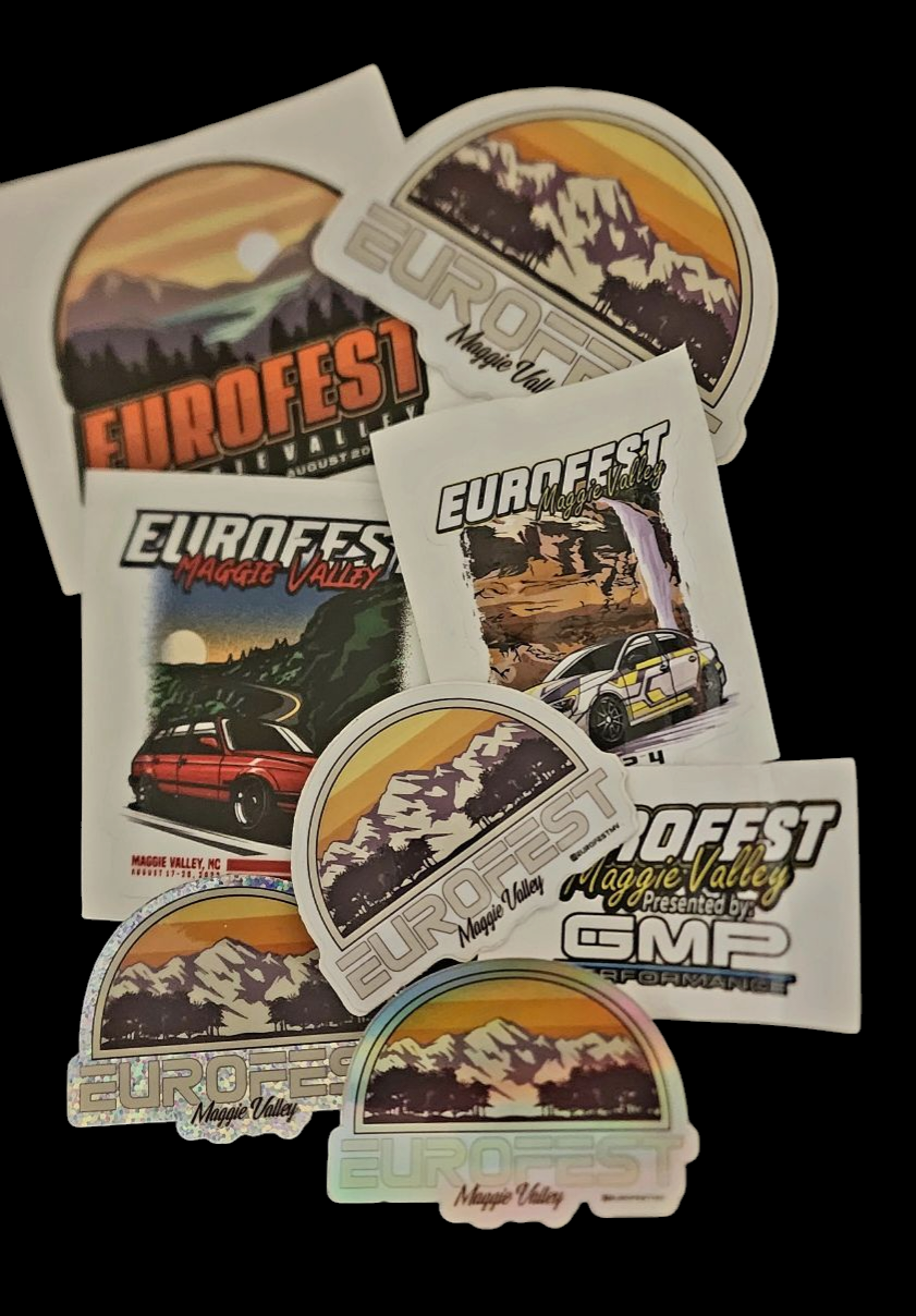 Eurofest Maggie Valley Decals