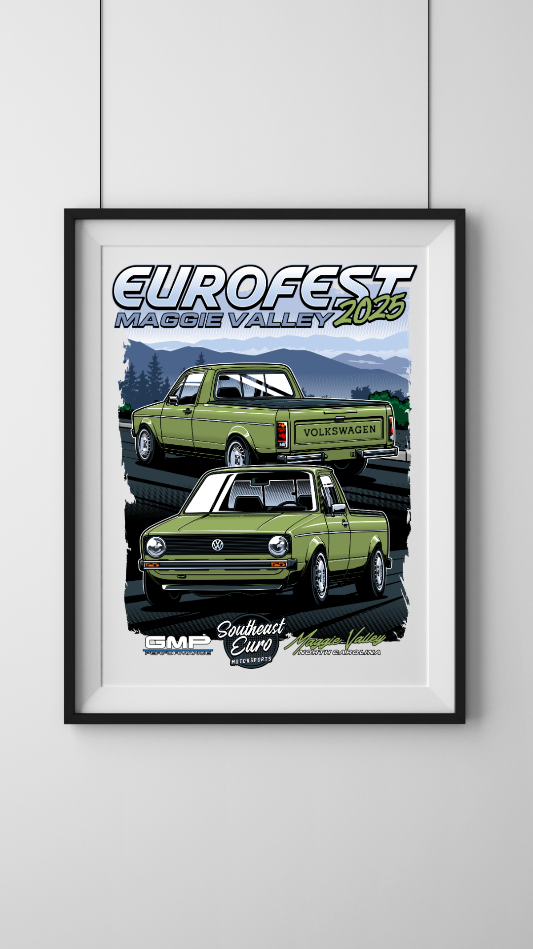 Eurofest Maggie Valley Event poster 2025