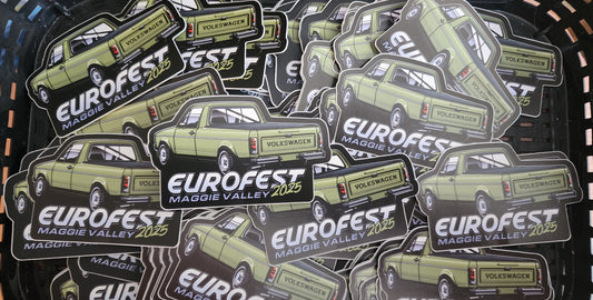 Eurofest Maggie Valley 2025 decals