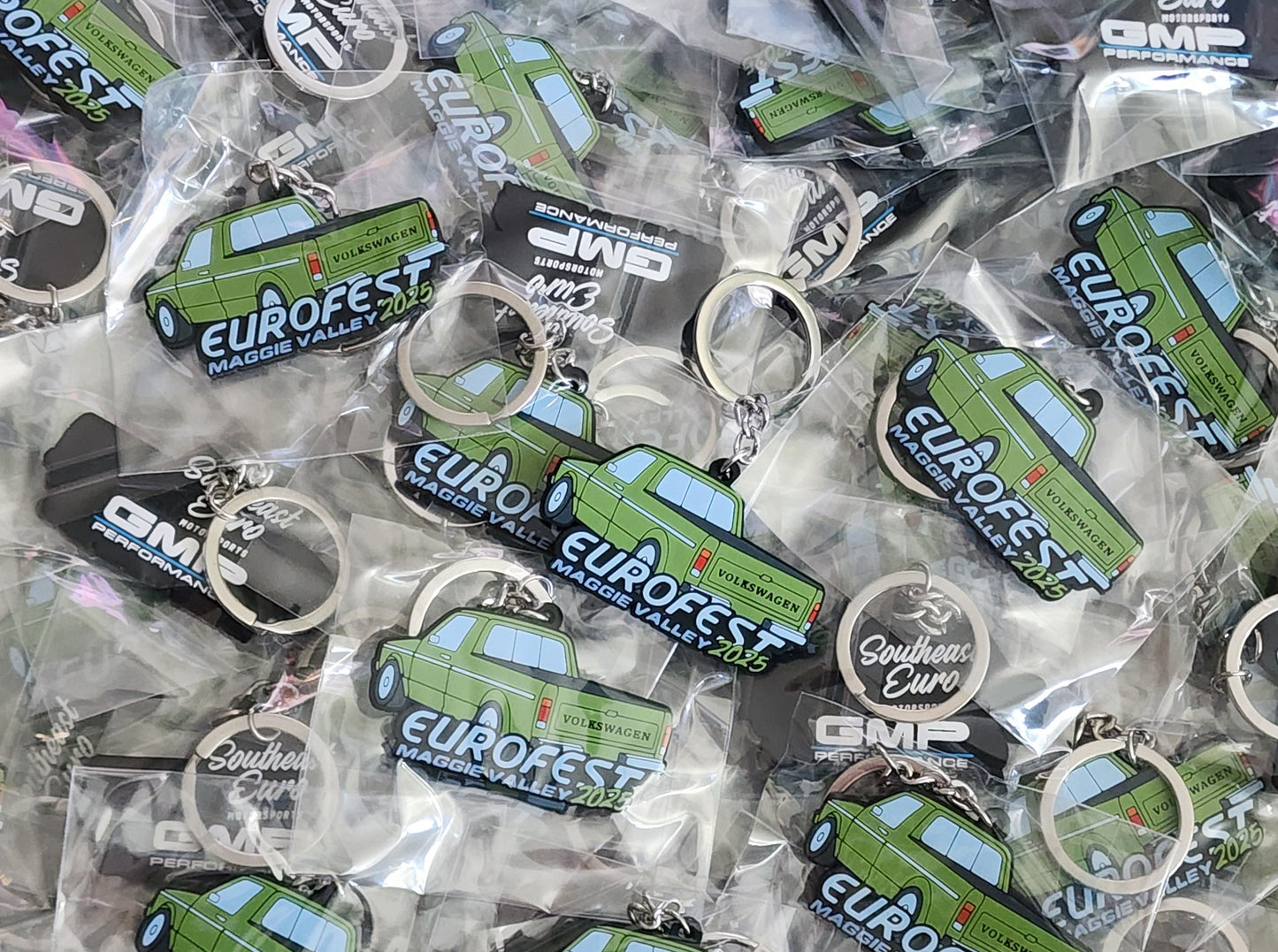 Eurofest Maggie Valley VW Truck keychain