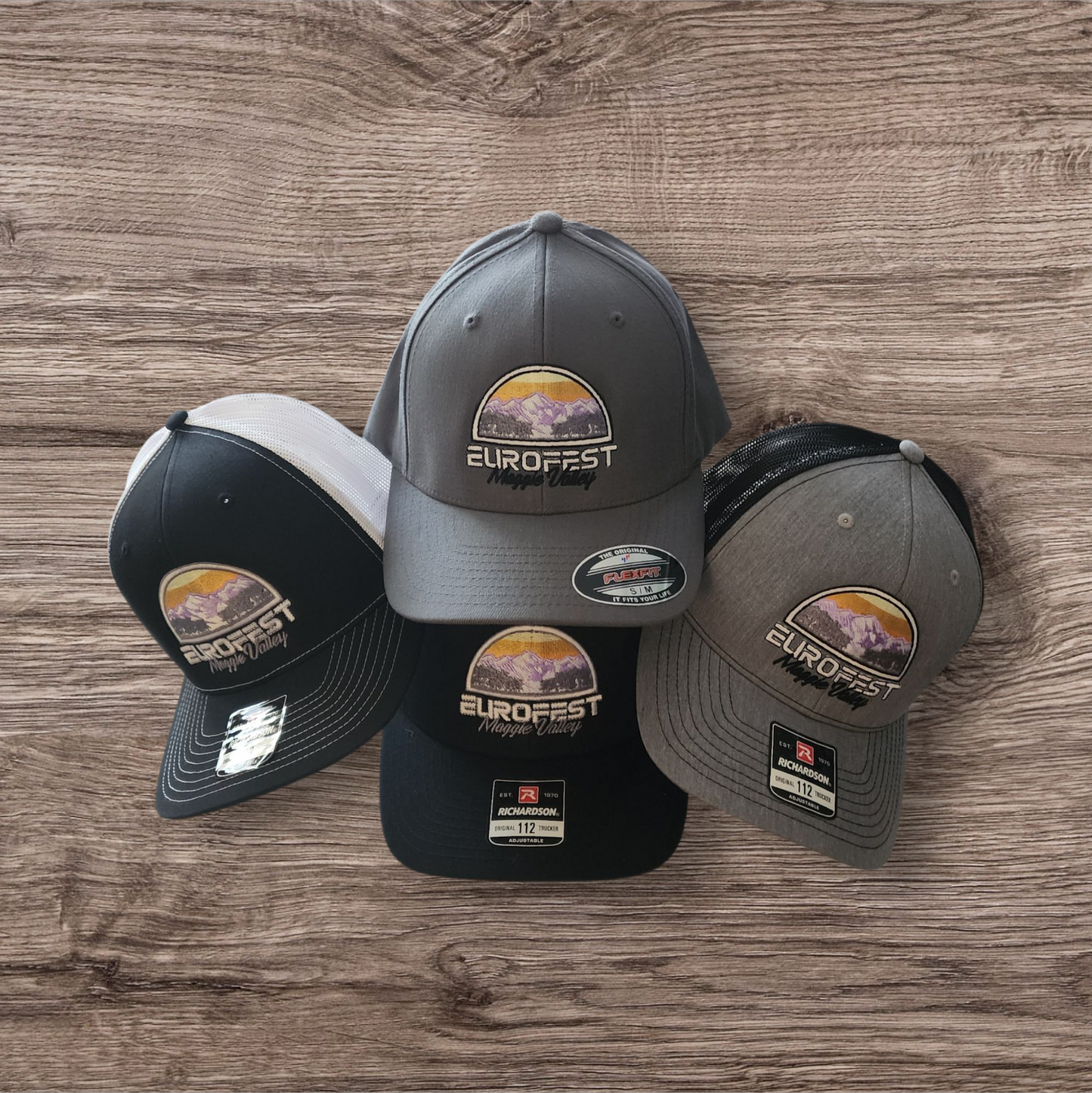 EUROFEST MAGGIE VALLEY LOGO BALL CAPS